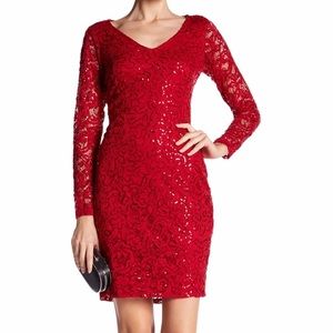 NWT Marina Sequin Dress